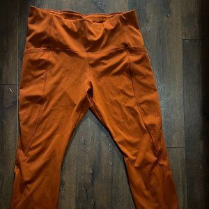 All in Motion Leggings Burnt Orange color and Size XXL